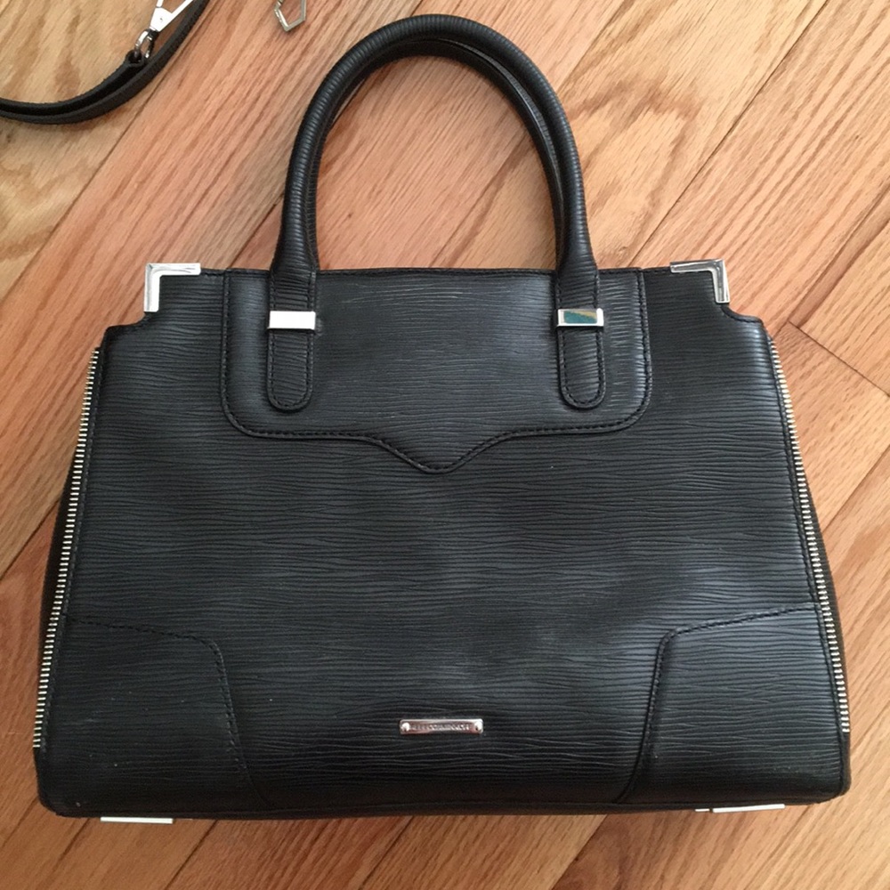 Rebecca Minkoff Saffinio Leather bag - black